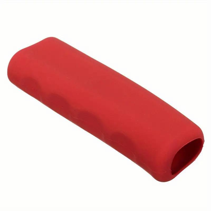 Universal Silicone Wave-Pattern Anti-Slip Handbrake Cover, Odorless Car Accessory