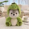 Cosplay Pink Pig Koala Dinosaur Fox Plushie Husky Plush Toy Girl Cuddly Baby Appease Doll Kids