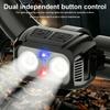Type-C Powered Mini Cycling Tail Light Easy Install Mountain Bike Warning Lamp for Experience Night Road Camping Adventures