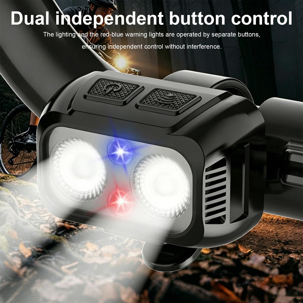 Type-C Powered Mini Cycling Tail Light Easy Install Mountain Bike Warning Lamp for Experience Night Road Camping Adventures