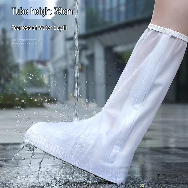 Unisex Waterproof Non-Slip Rainproof Shoe Covers: Thickened, Wear-Resistant, Snow-Proof Footwear for Rainy Days