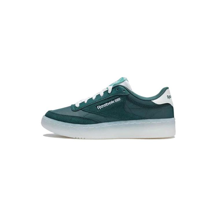 Reebok Club C 85 Comfortable Retro Low-Top Sneakers Unisex Sneakers Green 100222333