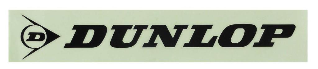Toyo Mark Manufacturing DUNLOP Genuine Transfer Co., Ltd. Sticker, Type, Black, R-541