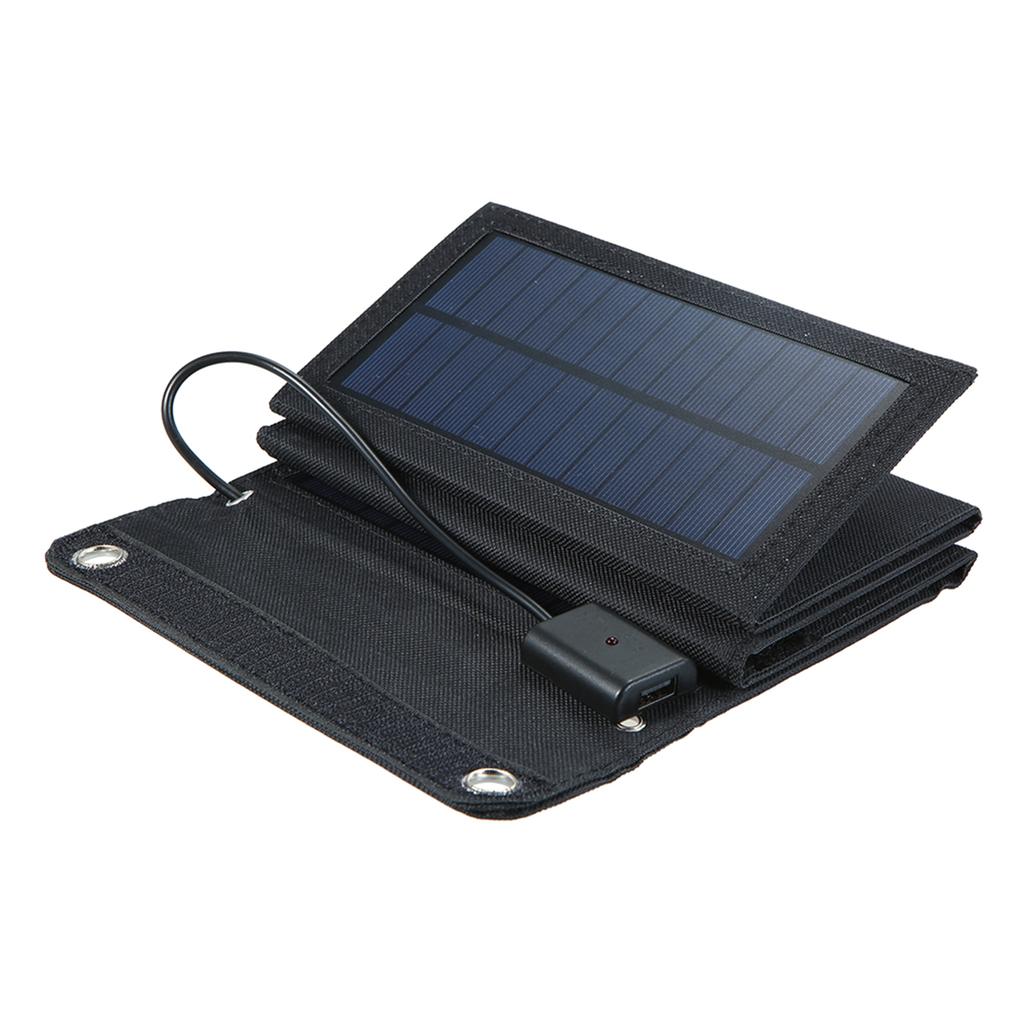20 W Solarladegerät, faltbares Solarpanel mit 2 USB-Anschlüssen, wasserdicht, Camping, Reisen, kompatibel für