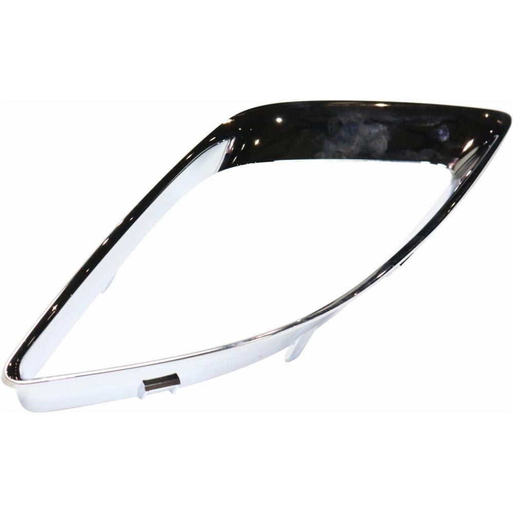 1pc Left Side Fog Light Bezel Chrome For Dodge Durango 2014-2020
