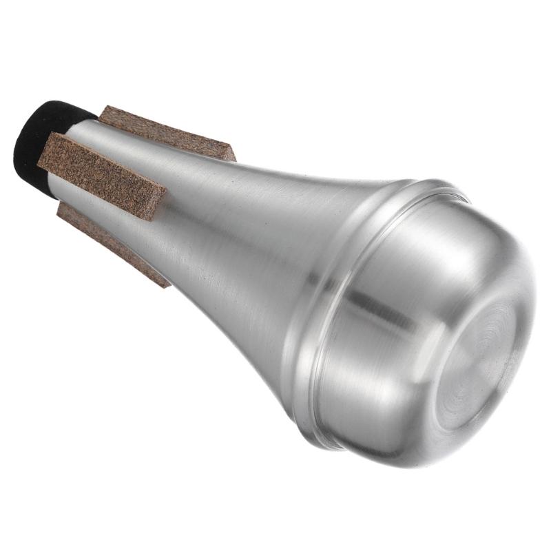 Lightweight Trumpet Mute Silencers Portable Mute Dampener Aluminum Small Trumpet Dampeners for Musicians and Students