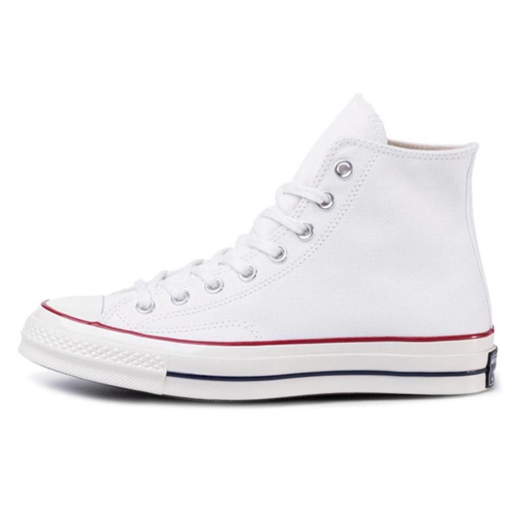 Converse 1970s Slip Resistant Coverage Quick Dry High top Canvas Shoes Unisex White 162056C(TeamK-)
