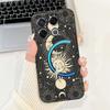 Soft Silicone TPU Matte Funda For Infinix GT 20 Pro / Infinix X6871 GT20Pro Phone Case Back Cover Astronaut Moon Night Painted