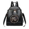 Schoolbag Backpack Premium Sense Hot Diamond Travel Backpack 1011 New Sheepskin Embroidered Jixiang Multifunctional School Bag Women