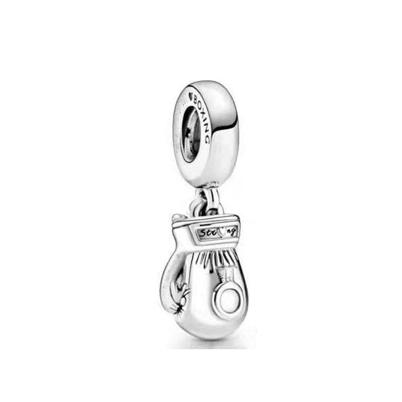 New Copper Baseball Cap Charm Football Sports Collection Bead Fit Original Pandent Bracelet Women Jewelry Gift Diy