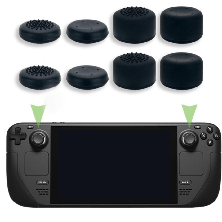 8Pcs Analogs Thumb Stick Grips Cover for Gaming  Controller Thumbstick Cover 