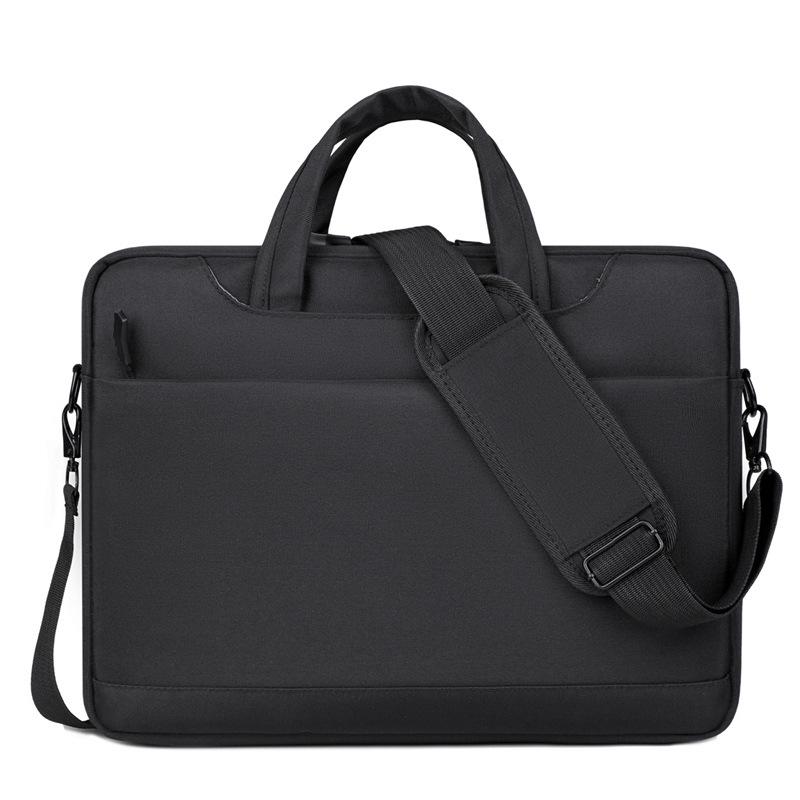 Shockproof Airbag Laptop Bag – Large Capacity Handheld & Crossbody Business Briefcase with Custom Logo