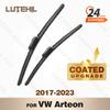 Sada silikonových předních stěračů LUTEHIL Pro VW Volkswagen Arteon 2017 - 2018    potahovaný stírací list 26"18"