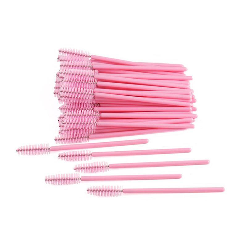 200Pcs Eyelash Extension Disposable Eyelash Brush Mascara Stick Applicator Propeller Eyebrow Makeup Brushes Set Makeup Tools