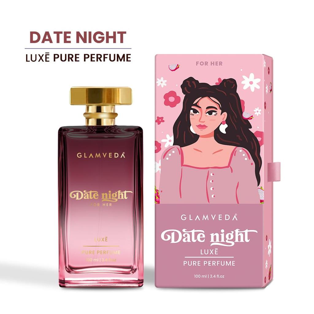 Glamveda Luxury Date Night Long Lasting | Perfume for Woman 100ml |