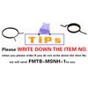 10Pcs The handle torsion spring Anti-theft door lock spring  Electronic lock spring Various specifications torsion spring