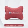 OBTLU1 Car Seat Head Support Cushion Lumbar Pillow Accessories Tire Valve For VW GTI Golf Polo Passat Tiguan T-ROC Jetta Arteon ID.3 CC