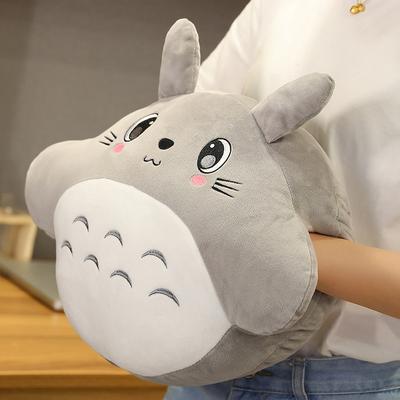 Hand Warmer Pillow with Hands Plush Toy Nap Pillow Cute Doll Girl Bed Doll Sleeping Rag Doll
