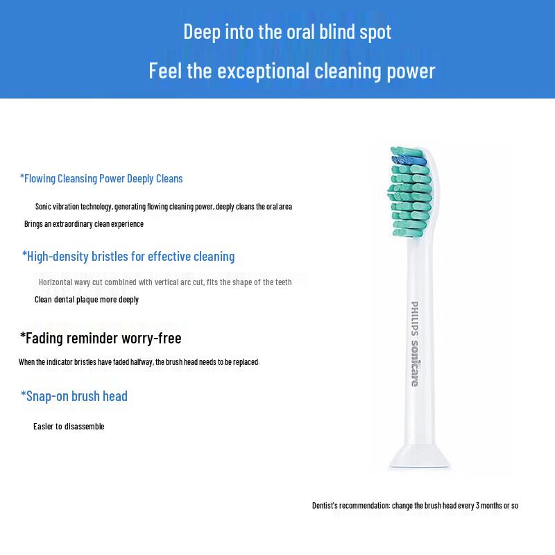 Philips Sonicare HX6013/63 Electric Toothbrush Heads 3-Pack