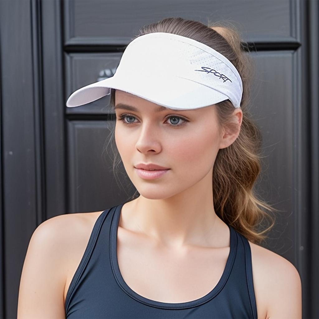 Breathable Baseball Cap Men Women Sun Protection Wide Brim Cotton Sports Hat For Outdoor Running Hiking
