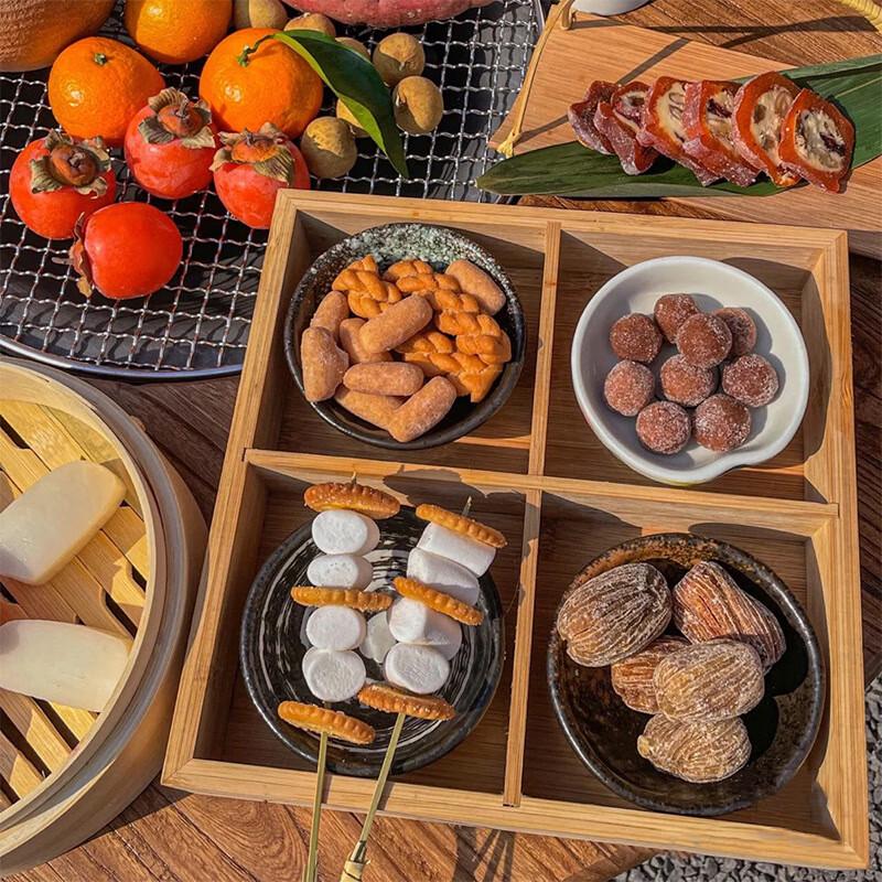 Lijia Chinese New Year Compartmented Serving Tray