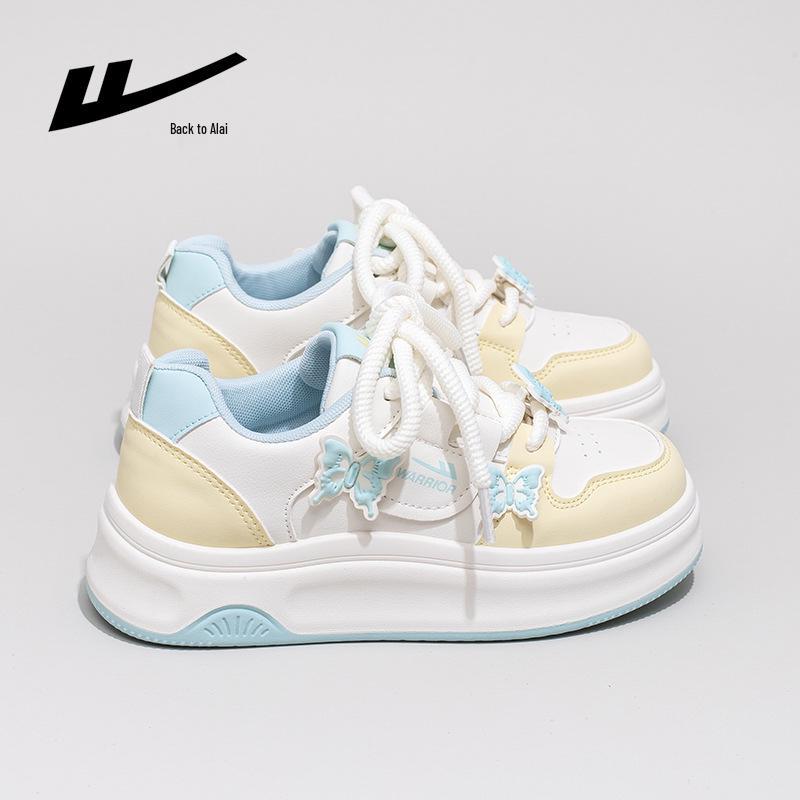 Women s White Butterfly Canvas Shoes - 2025 Spring/Summer Lightweight, Thick-Soled, Versatile Casual Sneakers 40
