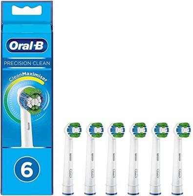 Braun Brown Oral B Genuine Electric Toothbrush Replacement Brush Basic Brush 6 Pieces EB20 RB CleanMaximizer Overseas Name Precision Clean Oral-b