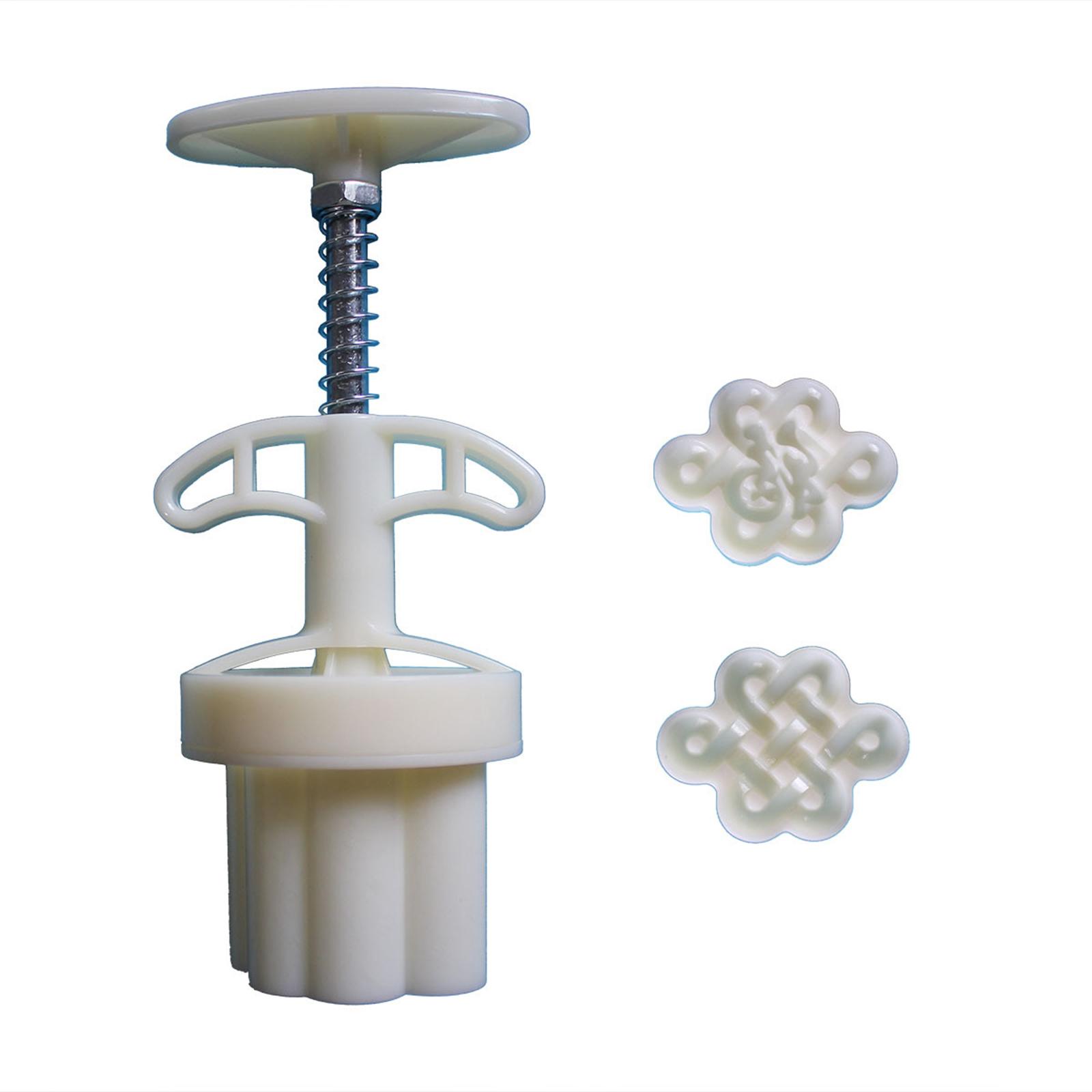 

Ручная прессованная форма для лунных пряников, китайские узелковые формы для печенья, гибкие пластиковые формы для выпечки, десертов для любителей выпечки