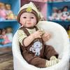 20Inch/50cm Reborn Baby Doll Soft Silicone Vinyl Realistic Newborn Toy Gift for Kids