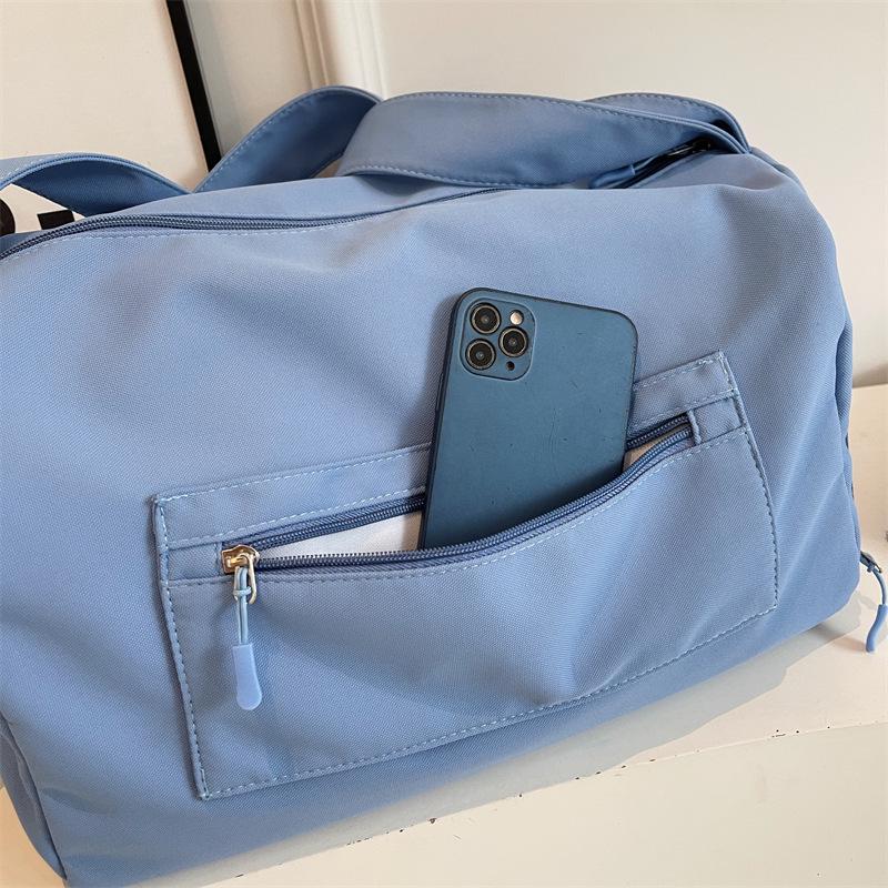 Travel Bag Large Capacity, Dry & Wet Separation, Lightweight Sports & Fitness Crossbody Bag for Short Trips