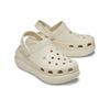 Crocs Zueco Classic Crush Hueso Zapatillas Unisex 207521-2Y2