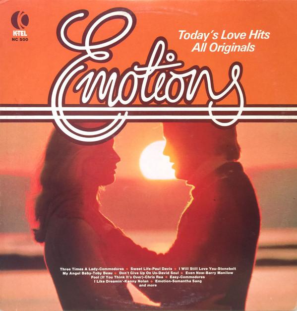 

12inch Record VARIOUS Emotions NC500 KTel 1979 Canada Pop Used