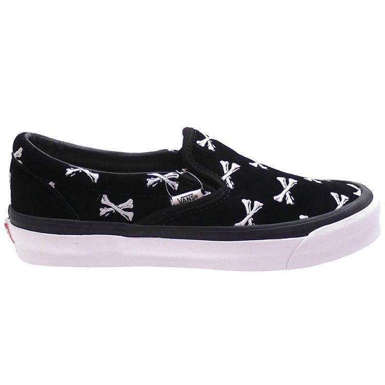 Slip-On Wtaps X Og Classic Vans Lx 'Bones - Black' VN0A45JKK08