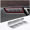 For Jaguar XJ 2010-19 Seat Memory Button Decoration Sticker Stainless Steel 8PCS