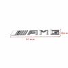 AMG W220 Voor Benz Nieuw 3D ABS Kleine Auto Console Sleutelhanger Sticker Logo AMG Embleem Badge Voor Mercedes Benz A B C E S GLA CLA GLC GLE AMG