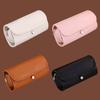 Travel Makeup Brush Bag Roll Up Makeup Brush Organizer 12 Slots Makeup Brush Case with Zipper Pocket for Cosmetic Essentials Makeup Brushes