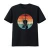Geige Geigenspieler Musikinstrument Unisex Retro T-Shirt Vintage Gewaschenes Oberteil Für Den Alltag Designer Kleidung Herren Leicht