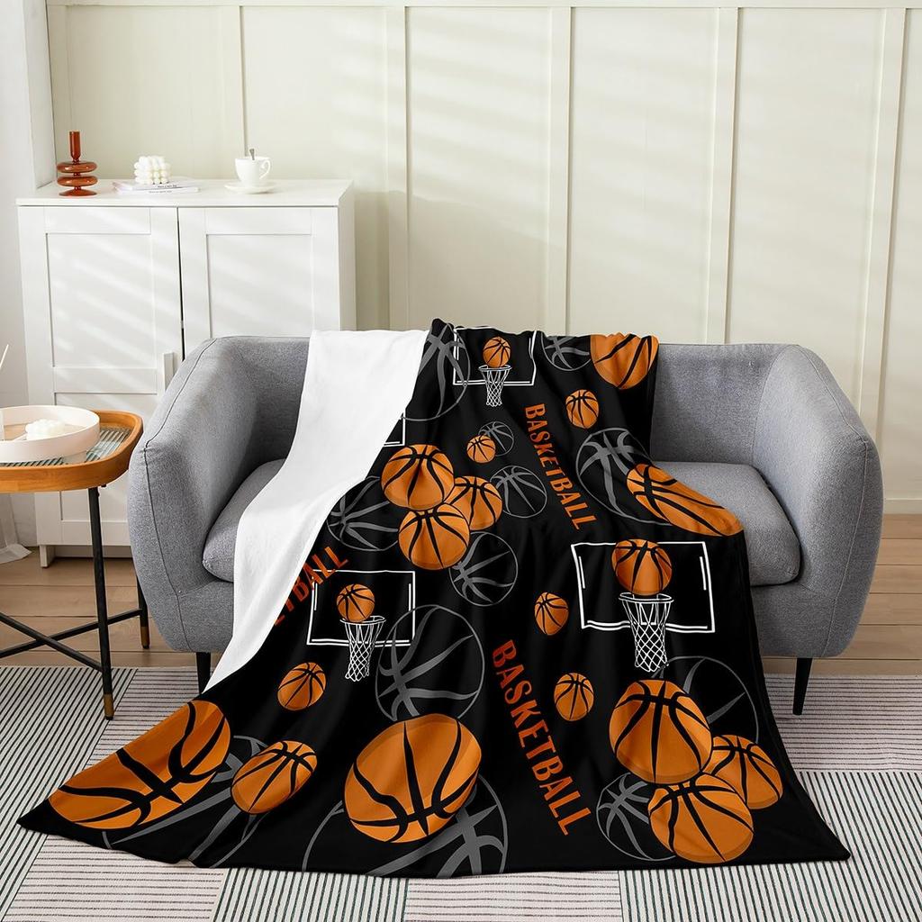 Contemporary Swirl Ring Line Art Pattern Comfortable Fleece Blanket Fit Living Room Bed Office All-match Simple Household Decor
