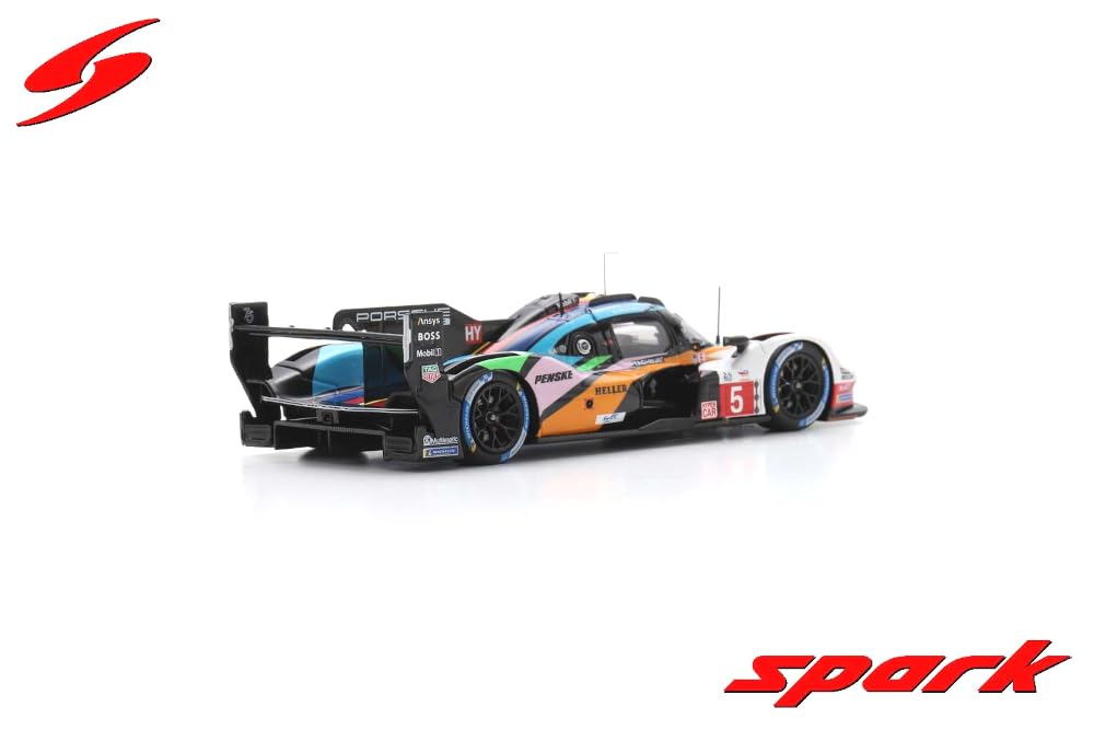 Spark Porsche 963 Penske Motorsports 2023 Le Mans 24 Hours Makowiecki Completed Product 1/43 #5 D. Cameron/M. Christensen/F.