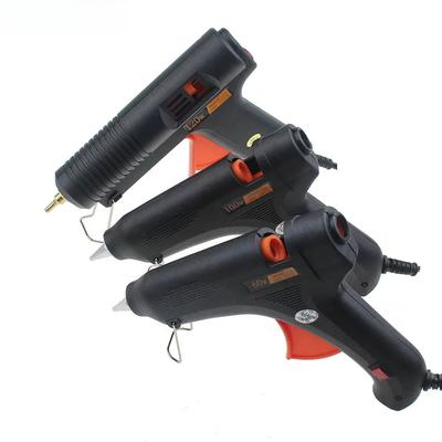 Schmelzklebpistole 20W/25W/60W/100W/120W Schalter Temperaturregelung Reparaturwerkzeug mit 10 Stück 7mm / 11mm Klebesticks