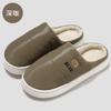 2025 new cotton slippers autumn and winter indoor home non-slip household couple slippers winter warm