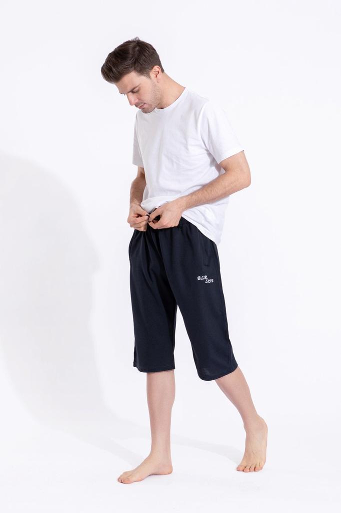 Men's Plus Size Plus Size Shorts & Bermuda Men's Plus Size Capri Shorts with Pockets