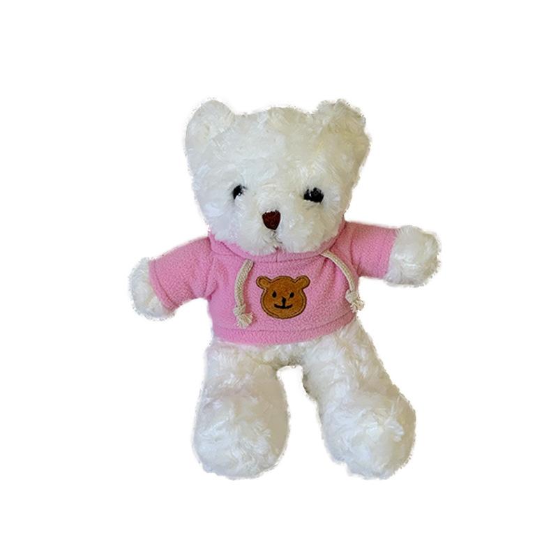 Ins Plush Teddy Bear Doll Sweatshirt Bear Doll Sleep Hug Bear Boy and Girl Toy Birthday Gift