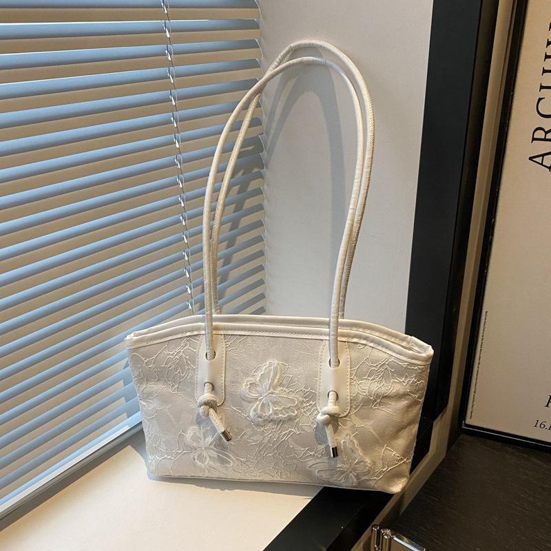 Popular Super Hot Commuter Bag Women's 2025 New Summer Popular Fashion Shoulder Bag Sweet Versatile Tote Bag