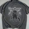 Comfort Colors Bloodborne The Hunter T-Shirt, Vintage Gothic Game Tee, Video Game Gifts for Him
