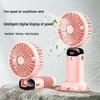 Rechargeable Foldable Quiet Fan with Strong Wind for Dorms and Bedsides