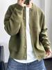 Korean Style Casual Zip-Up Knit Cardigan - Youthful British-Inspired, Versatile, Slim Fit Solid Color Sweater.