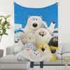 Cartoon Cute S-SealookS Blanket Soft Warm Furry Throw Super Kids Toys Bed Sofa Car Cradle