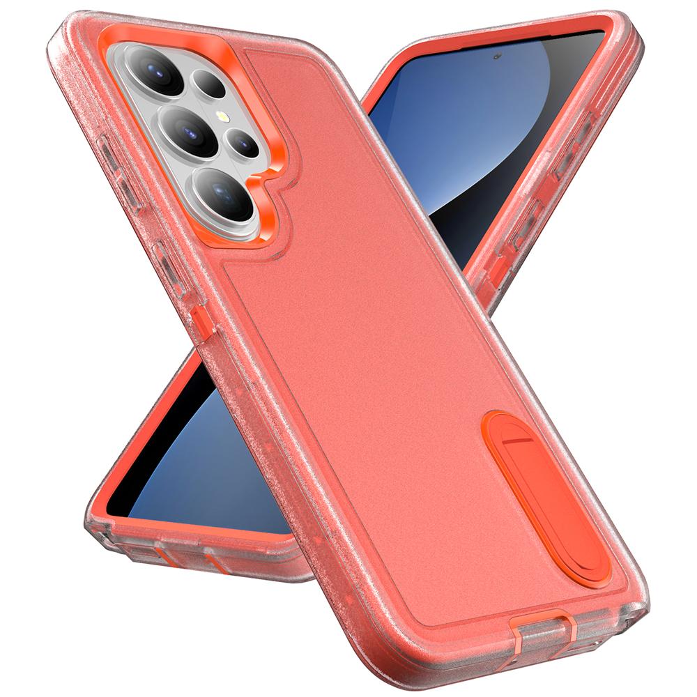3IN1 Shockproof Stand Holder Phone Case For Samsung S26 S25 S24 Plus Ultra A54 A56 Heavy Duty Rugged Hybrid Military Cover Funda