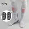 1 Pair Youth Football Shin Guards Shock Absorption Mini Shin Pads Leg Protector for Boys Girls Thickened Soccer Training Aid Outdoor Sports Gear